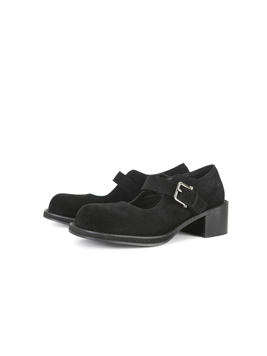 BROCLE MARY JANE [SUEDE BLACK]