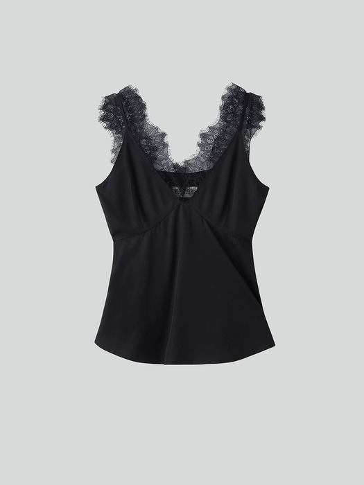 LACE DETAIL CAMISOLE TOP (2COLORS)