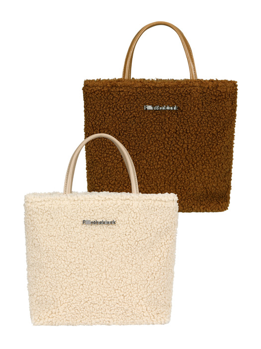 Sunday Tote Bag (furry)_2 colors