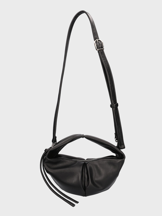 LUVIN BAG SMALL COW LEATHER BLACK 러빈백 스몰 소가죽 블랙