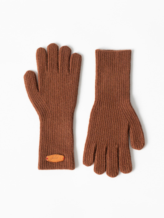 Wool gloves (Brown)