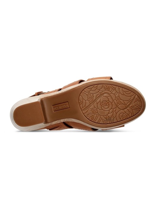 [여성화]발라 피셔맨 통굽 8CM 샌들 DARK BROWN   RW0191