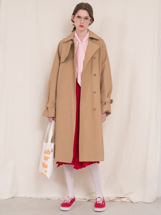 Suburbia trench coat [beige, pink beige, khaki]