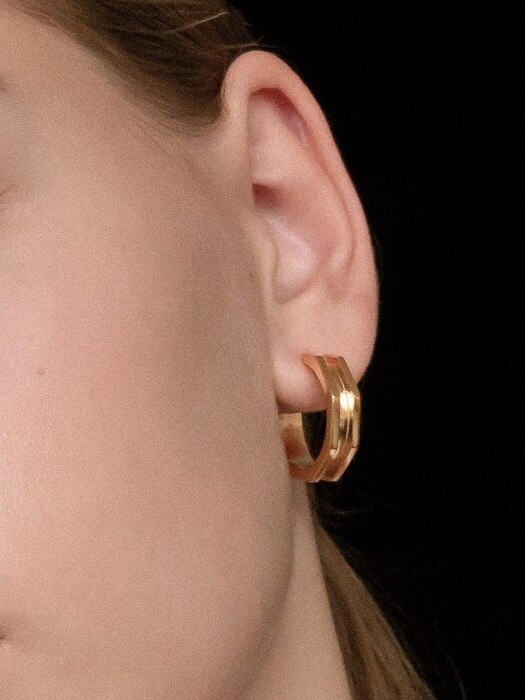 polygon earrings