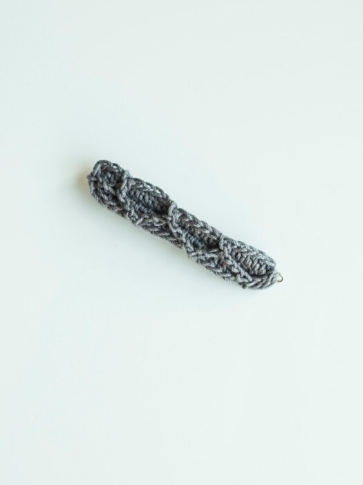 [단독] Warm knit Hairpin (Gray)