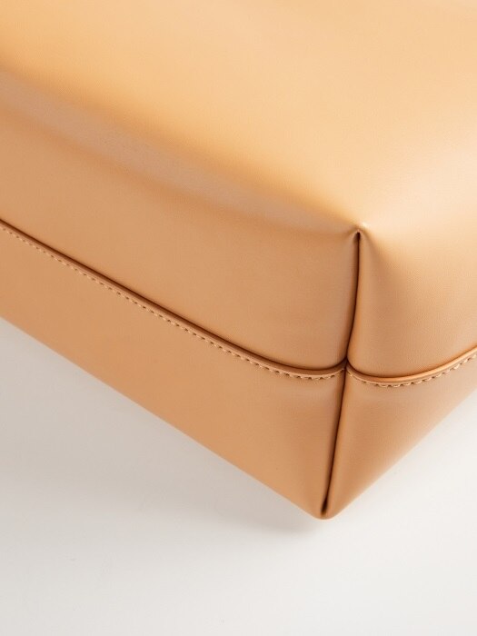 Leather Office bag - Camel 레더 오피스백 카멜 PV001CM