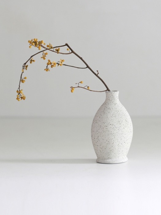 grainy vase