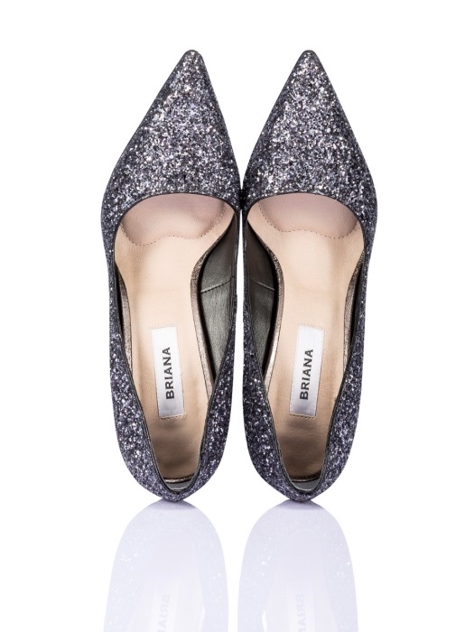 Glitter Stiletto_Gray Glitter