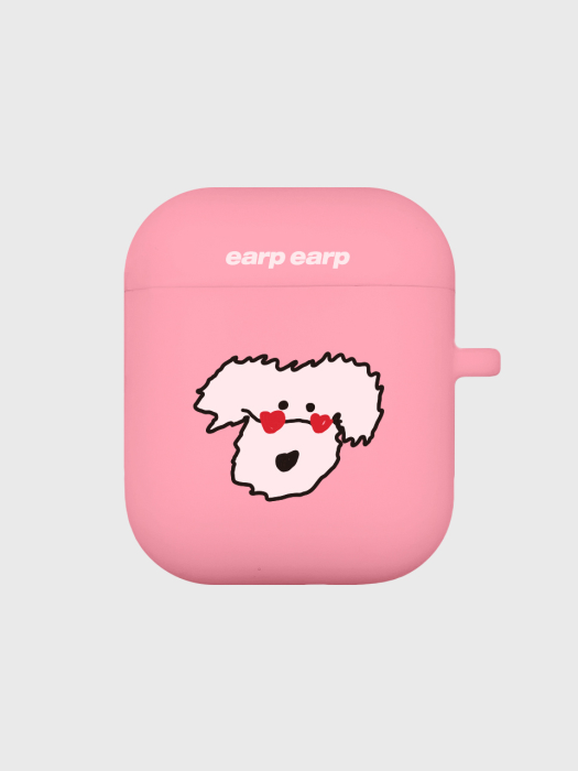 DogHeart character-pink(Air Pods)