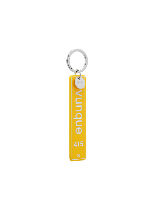 Four fifteen Key Charm _ Yellow