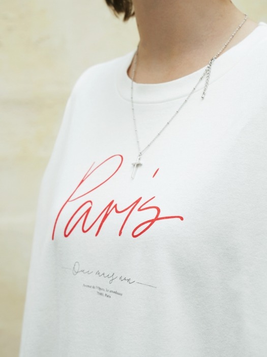 Paris print T-shirts