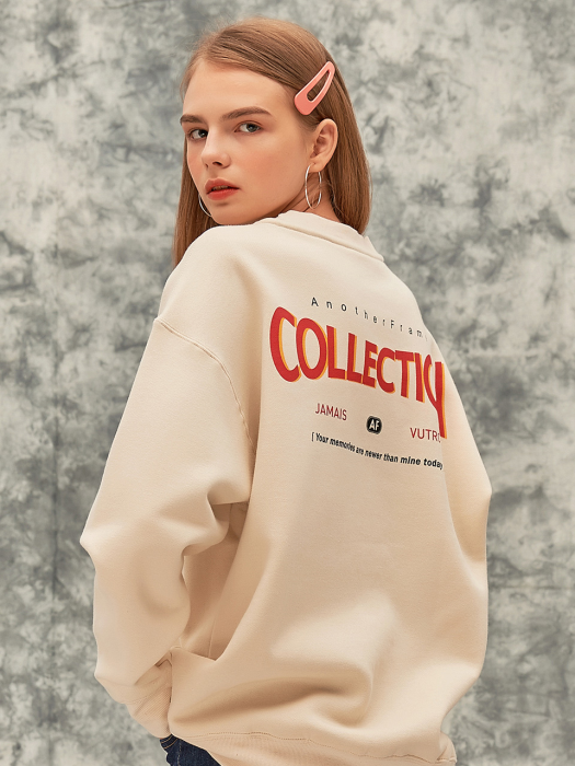 RE-COLLECTION CREWNECK (IVORY)