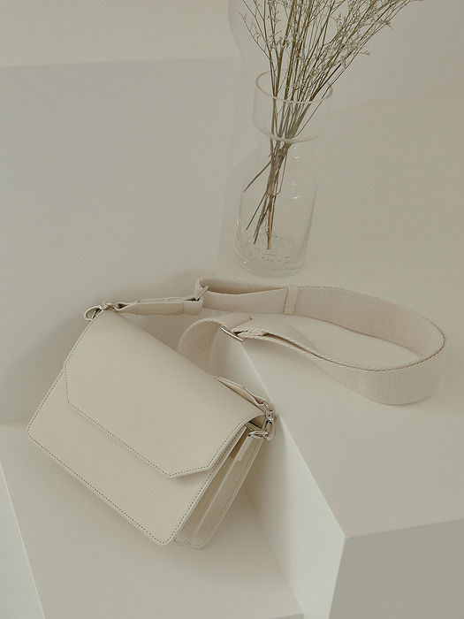 modern two-strap bag[ivory]
