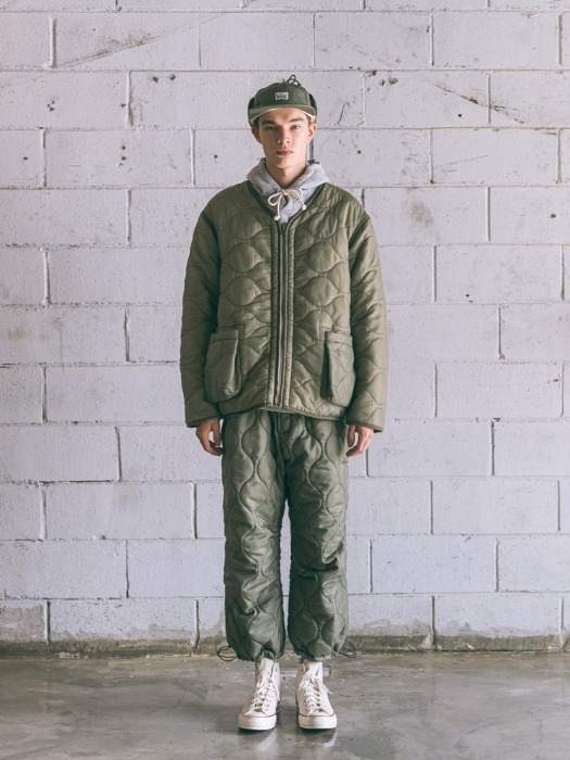 BU M Quilted JK / Olive