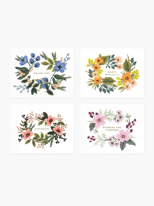 Assorted Bouquet Card Set 카드 세트