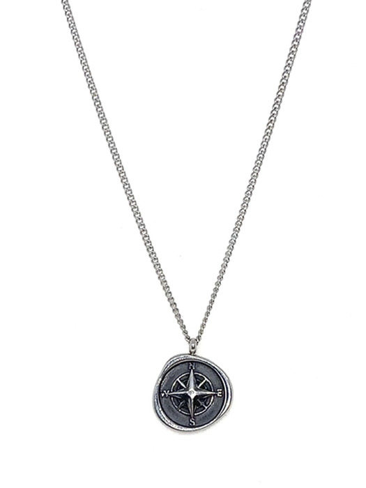 Compass chain necklace