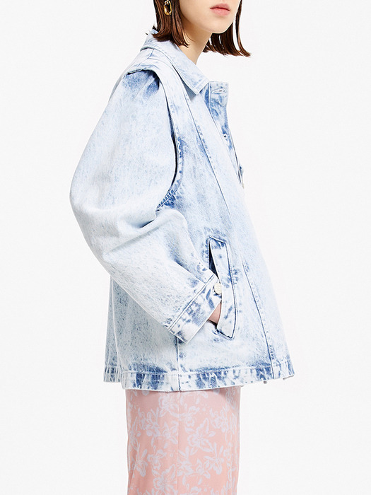 Straight denim jacket_B205AWJ009BL