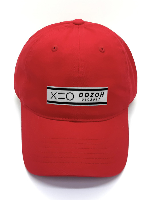 RED DOZOH XO BALL CAP 2