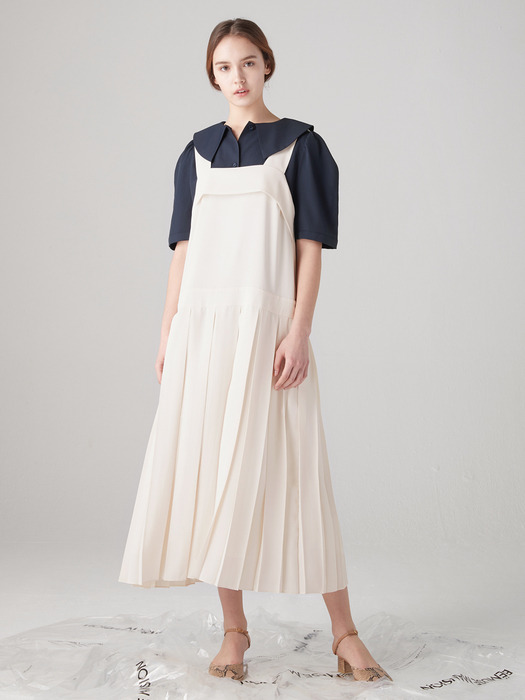 Joy layered dress - Ivory