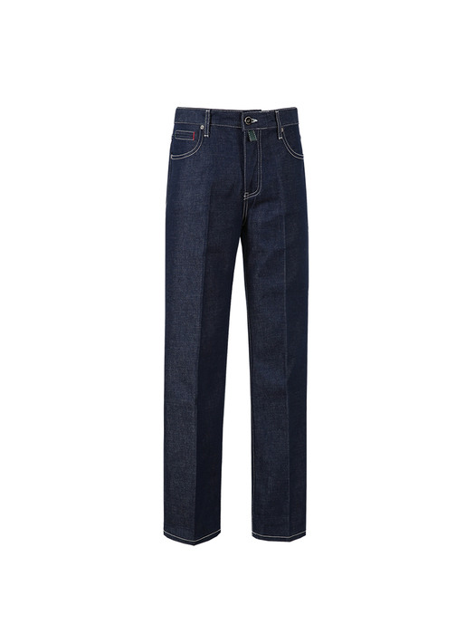 Raw Tailored Denim Jeans (Navy)