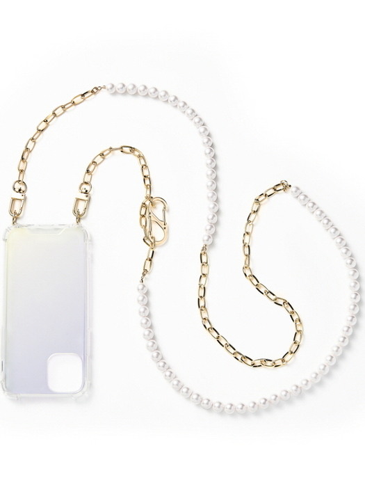 GOLD PEARL MIXED CHAIN CASE