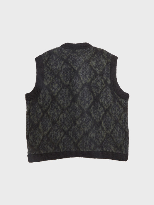 PHYTON MOHAIR KNIT VEST