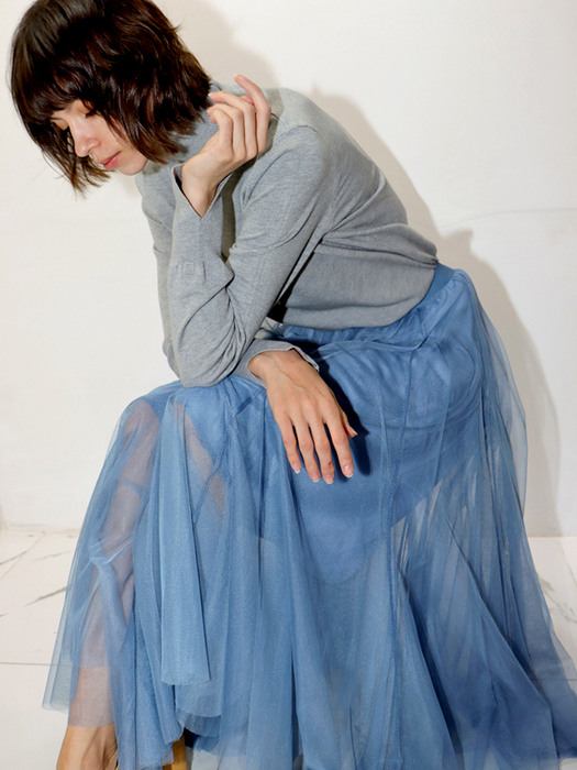 블루 샤스커트_ Blue Sha Skirt