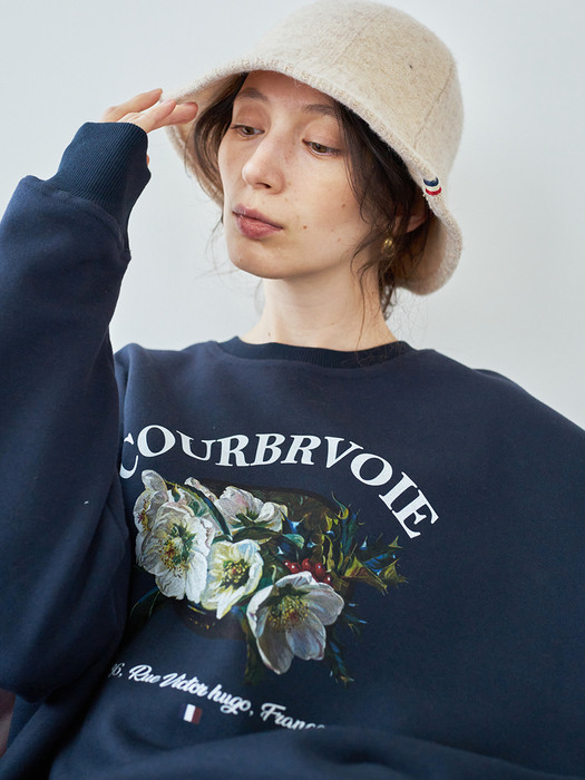 LTG7 COURBEVOIE SWEATSHIRT(NAVY)