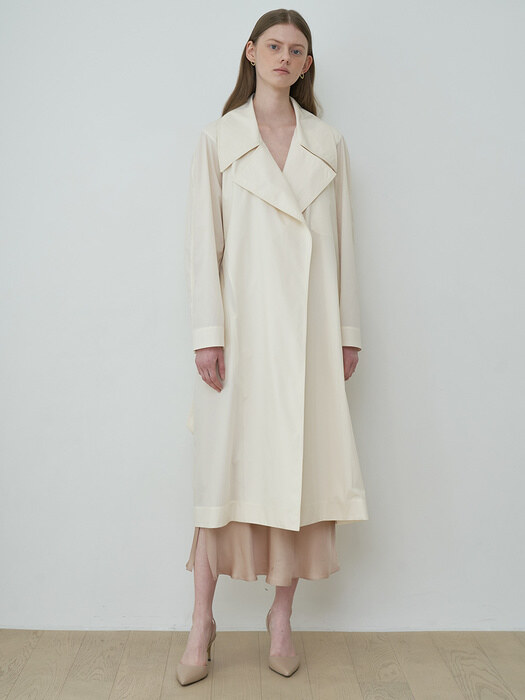 Nobutton A Trench Coat