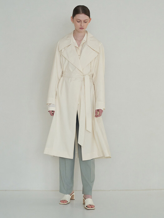 Nobutton A Trench Coat