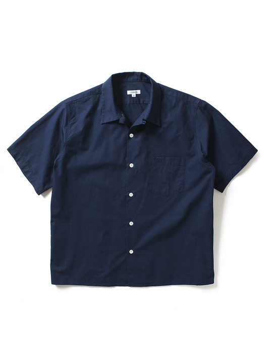 Ripstop S/S shirt -Navy