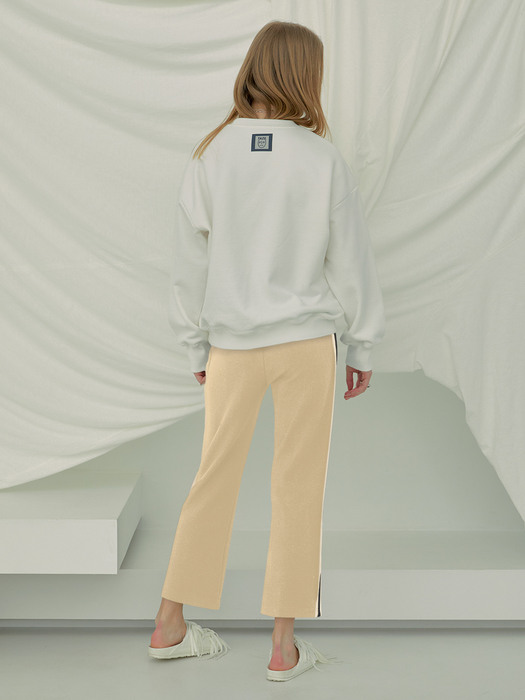 Polo Track Pants (Cream Yellow)