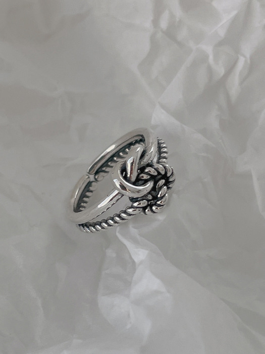 silver925 rino ring