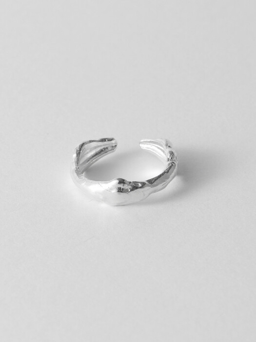 Rough Silver Ring