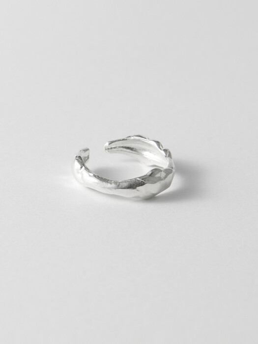Rough Silver Ring