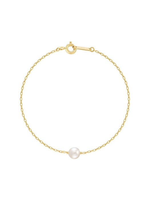 [단독]14K Simple Pearl Bracelet