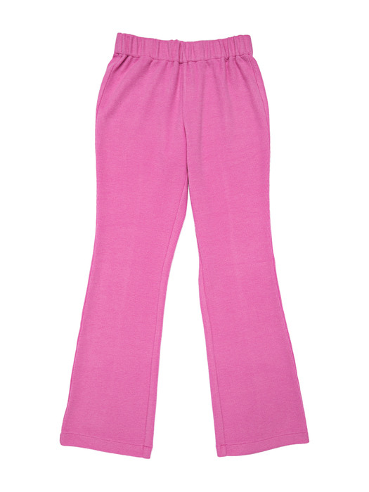 Flared Easy Pants_Pink