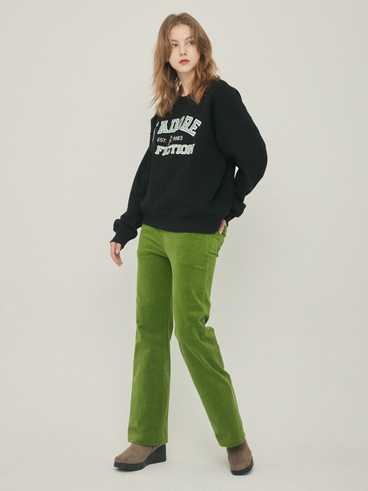 LO CORDUROY BOOTS CUT PANTS(GREEN)