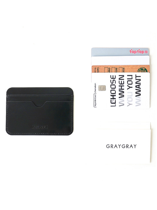 Pebble Card Wallet Black