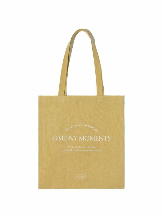 Greeny eco bag (Daisy yellow)