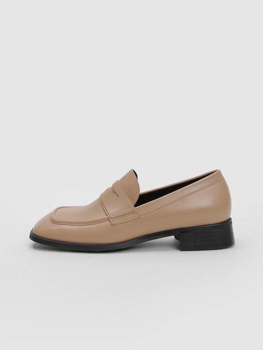 LAYERED SQUARE LOAFER [C2S03 BE]