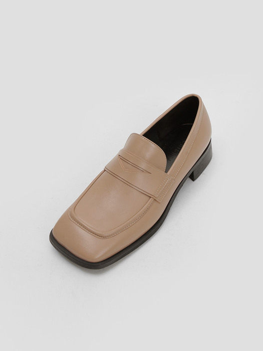LAYERED SQUARE LOAFER [C2S03 BE]
