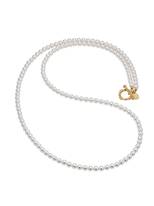 Shay Infinity Pearl Long Necklace
