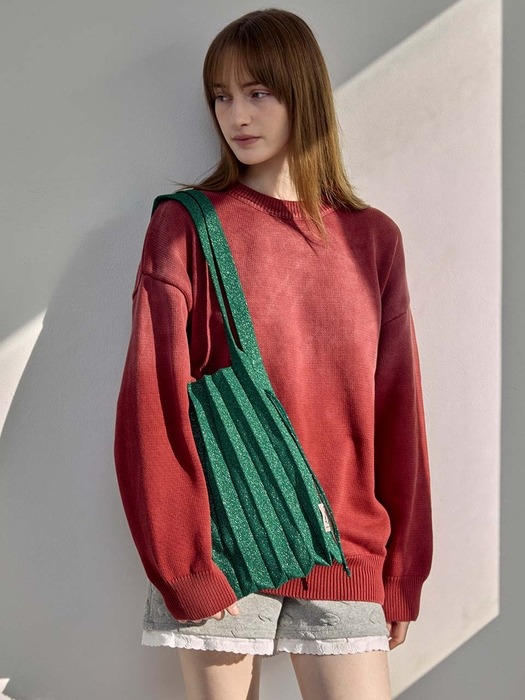 [25SS 뉴컬러] Lucky Pleats Knit M Starry (ALL)