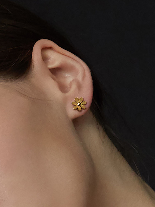 [SURGICAL] DAILY FLOWER EARRINGS AE122002