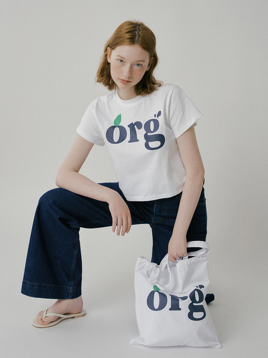 ORG PRINTING ECO BAG WHITE