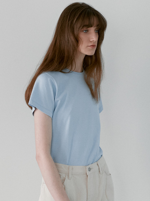 Essential Cotton T-shirt(Short sleeves) (5 Colors)