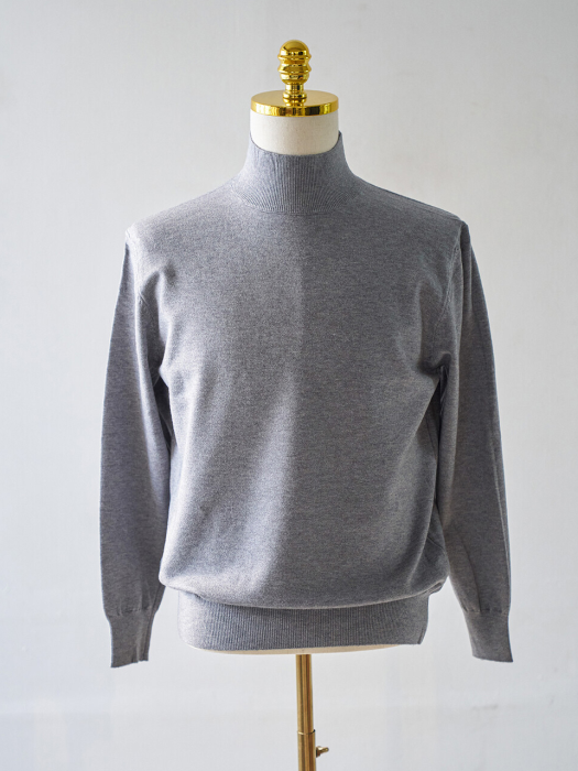 Half Turtleneck Knit Gray / ALCKT001