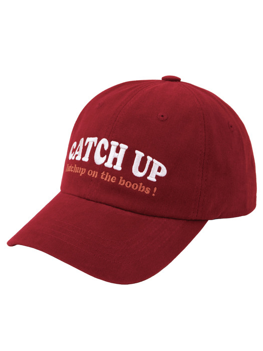 Catch Up ball cap - Vintage red