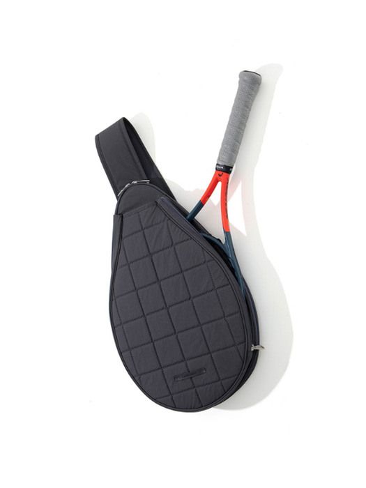 LOVEFORTY QUILTING RACKET BAG GREY